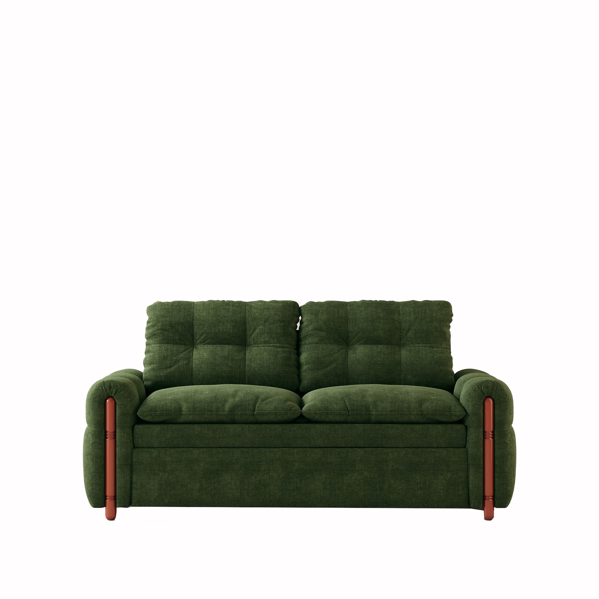 Dark green sofa bed